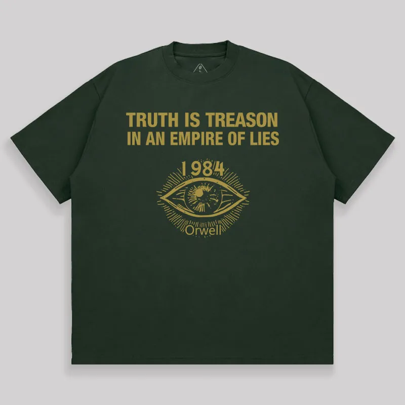 1984 Orwell Unisex Oversized T-shirt - Image 3