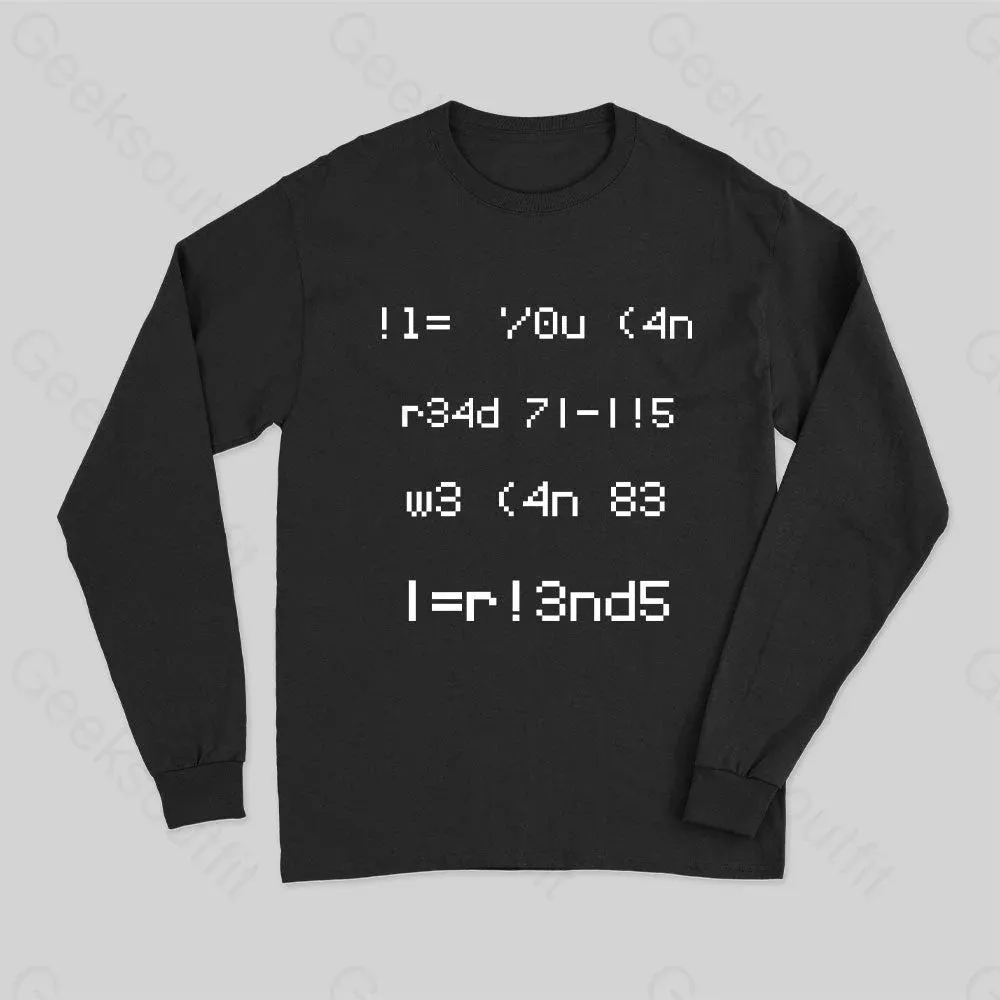 Alternative view of 1337 Long Sleeve T-Shirt