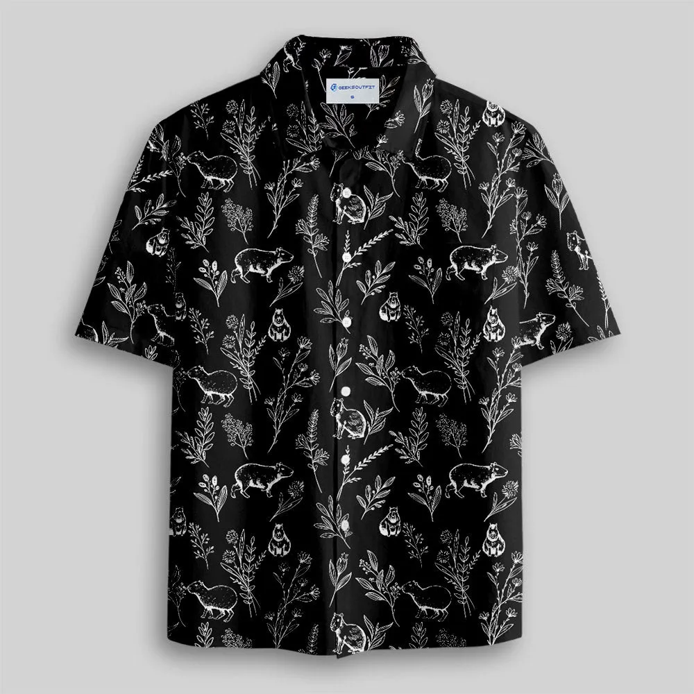 Capybara Button Up Pocket Shirt - Image 2