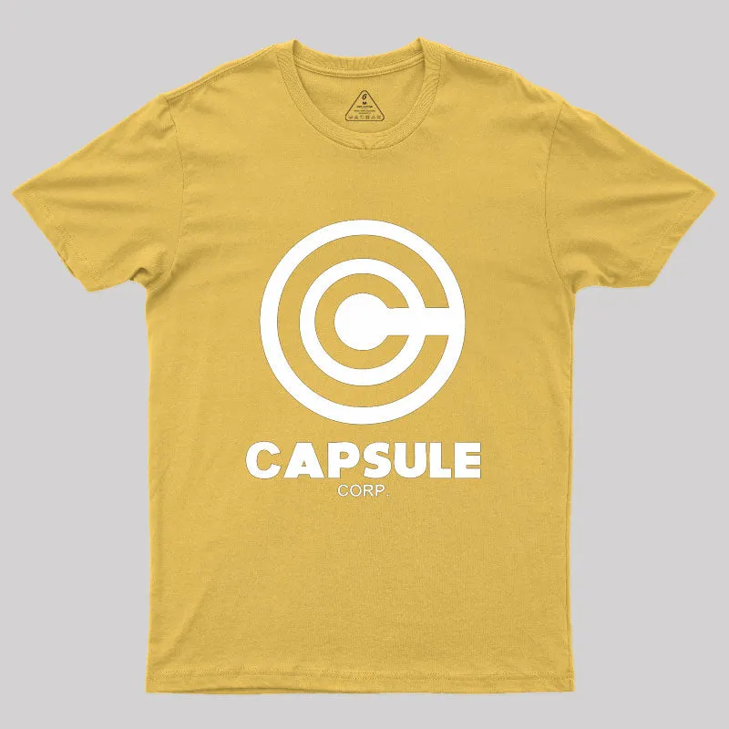 Capsule Corp DBZ Geek T-Shirt - Image 8