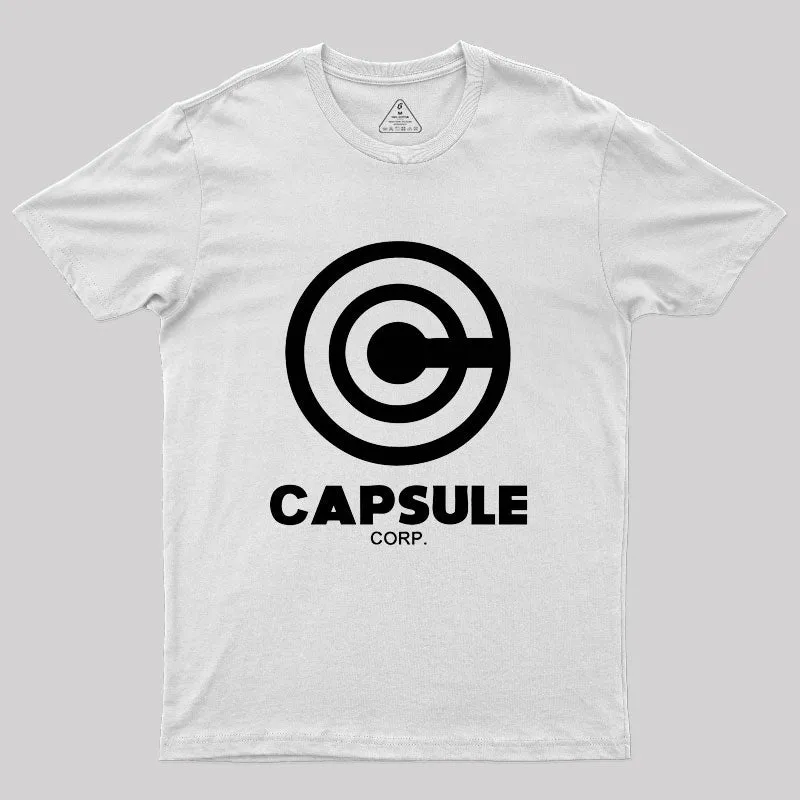 Capsule Corp DBZ Geek T-Shirt - Image 11