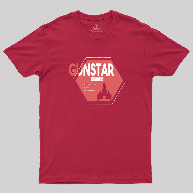Gunstar Pilot in Training Geek T-Shirt - Image 5
