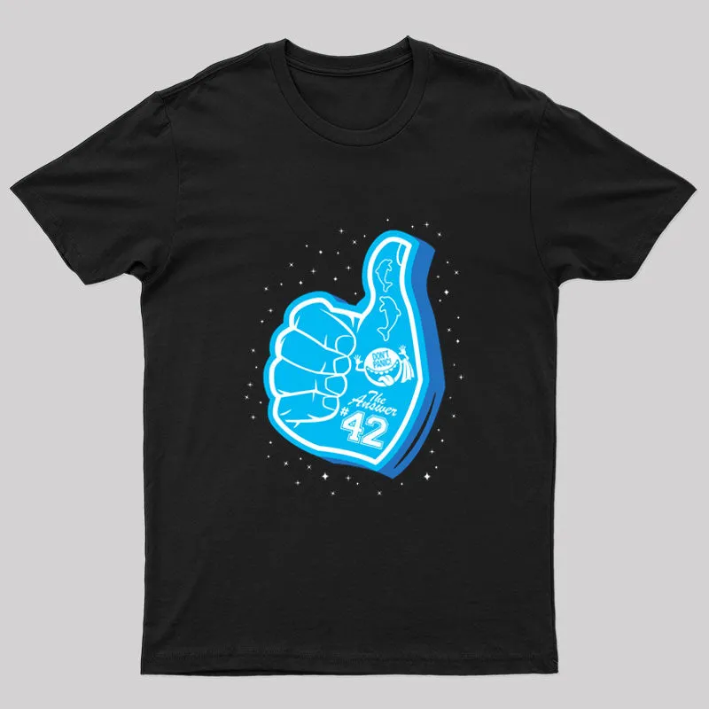 Alternative view of We're #42! Geek T-Shirt