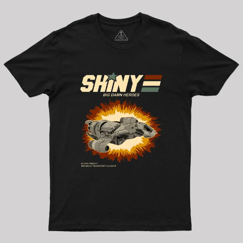Shiny Heroes Geek T-Shirt - Image 2