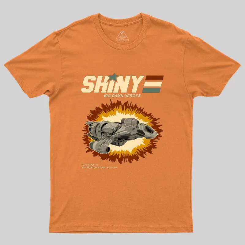 Shiny Heroes Geek T-Shirt - Image 7