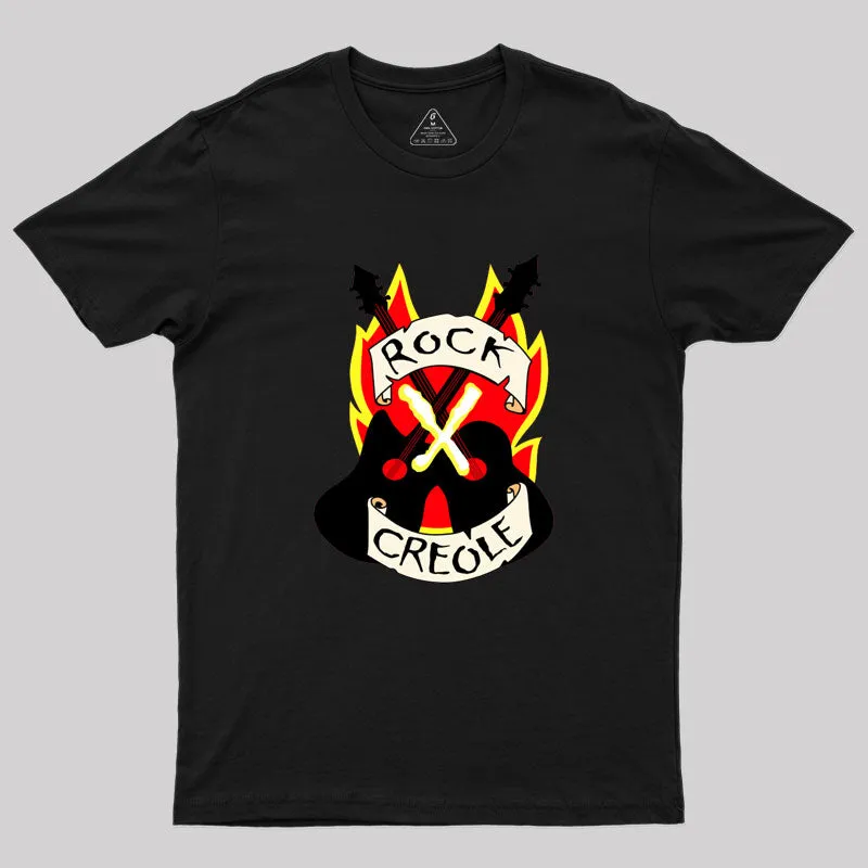 Gambit '97's Rock X Creole Crop Top Geek T-Shirt - Image 2