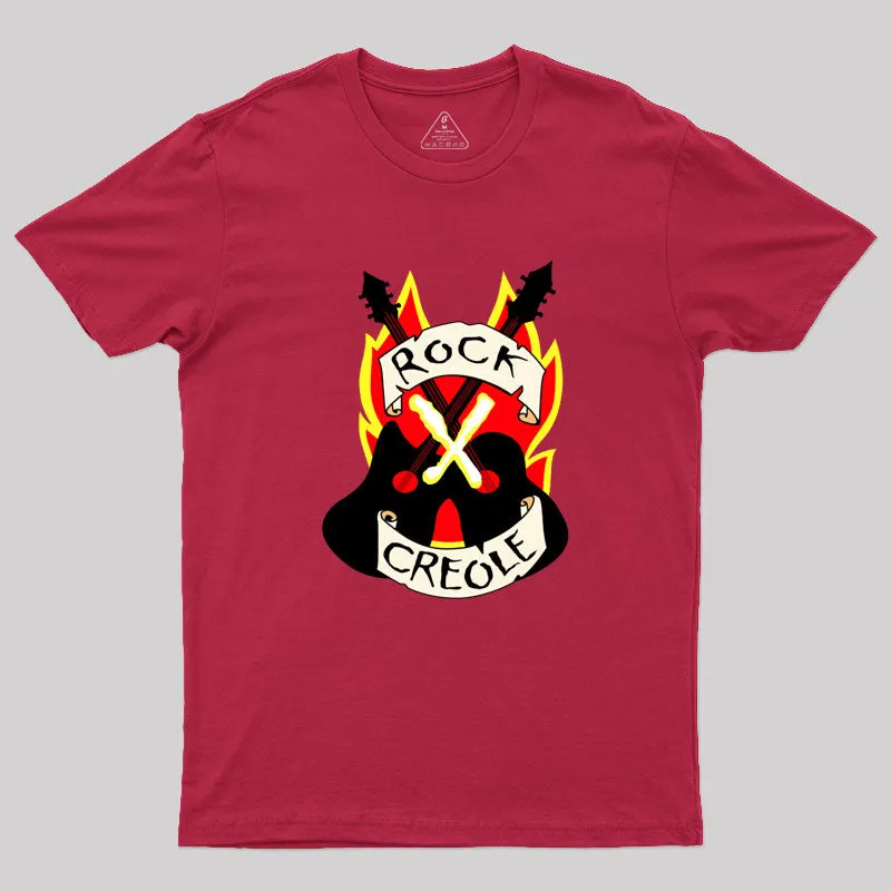 Gambit '97's Rock X Creole Crop Top Geek T-Shirt - Image 5