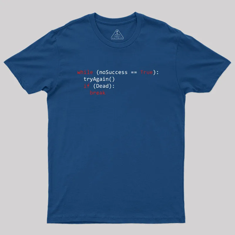 Algorithm of success | Python Coding Geek T-Shirt - Image 2