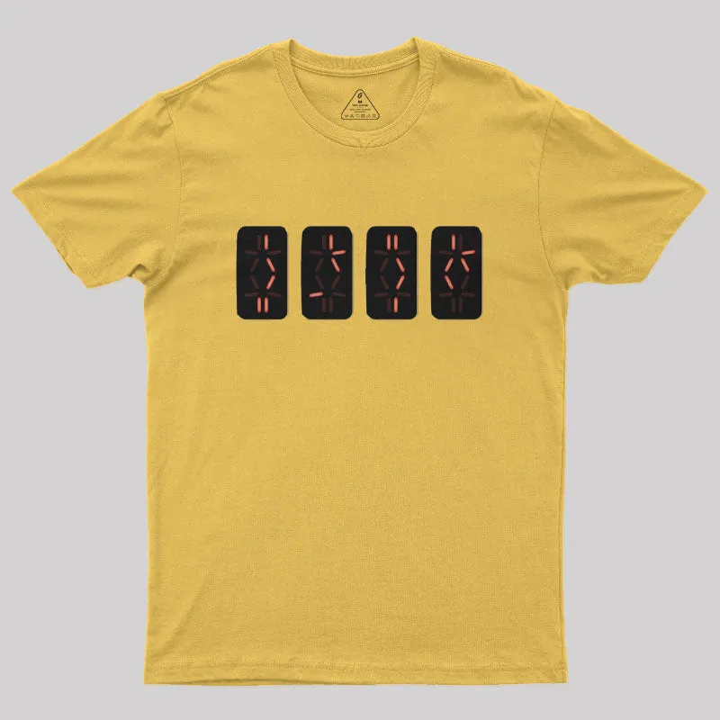 Predator Self-Destruct Countdown Timer Geek T-Shirt - Image 6