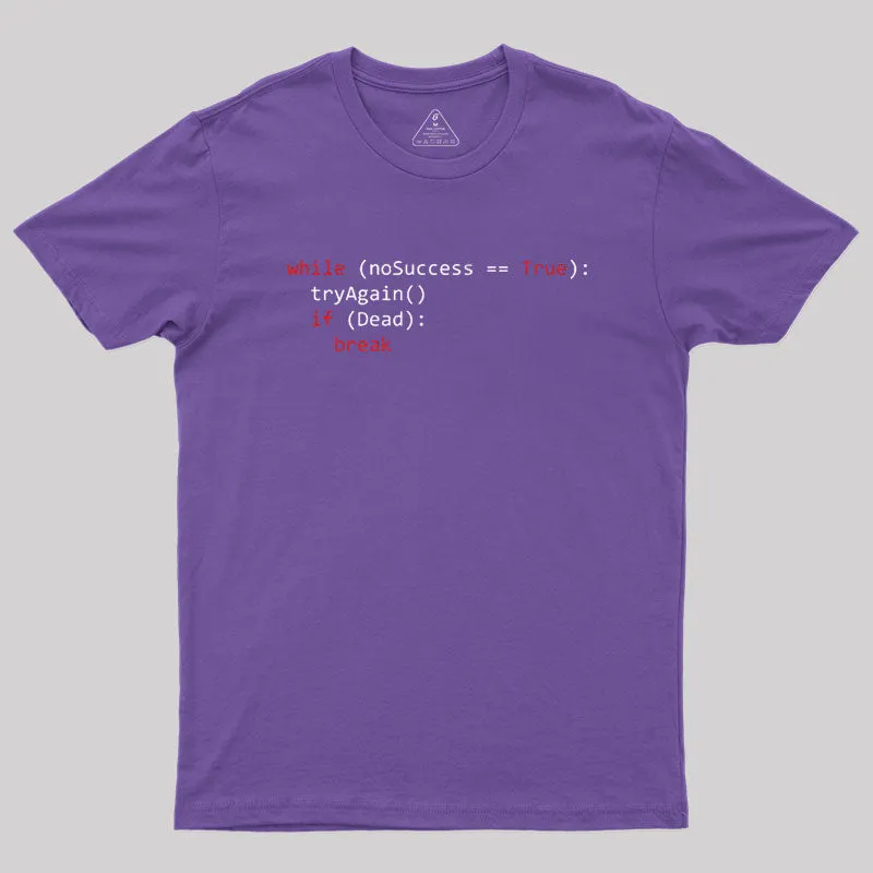 Algorithm of success | Python Coding Geek T-Shirt - Image 5