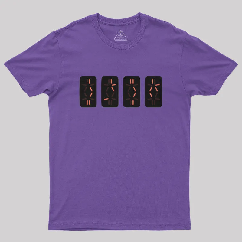 Predator Self-Destruct Countdown Timer Geek T-Shirt - Image 4