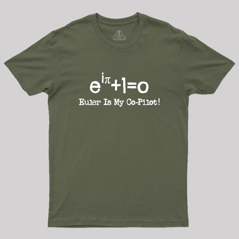 Euler Math Equation Geek T-Shirt - Image 4