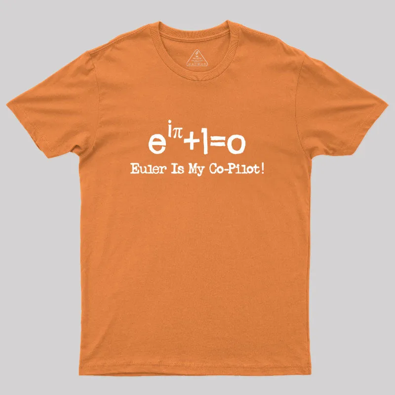 Euler Math Equation Geek T-Shirt - Image 7