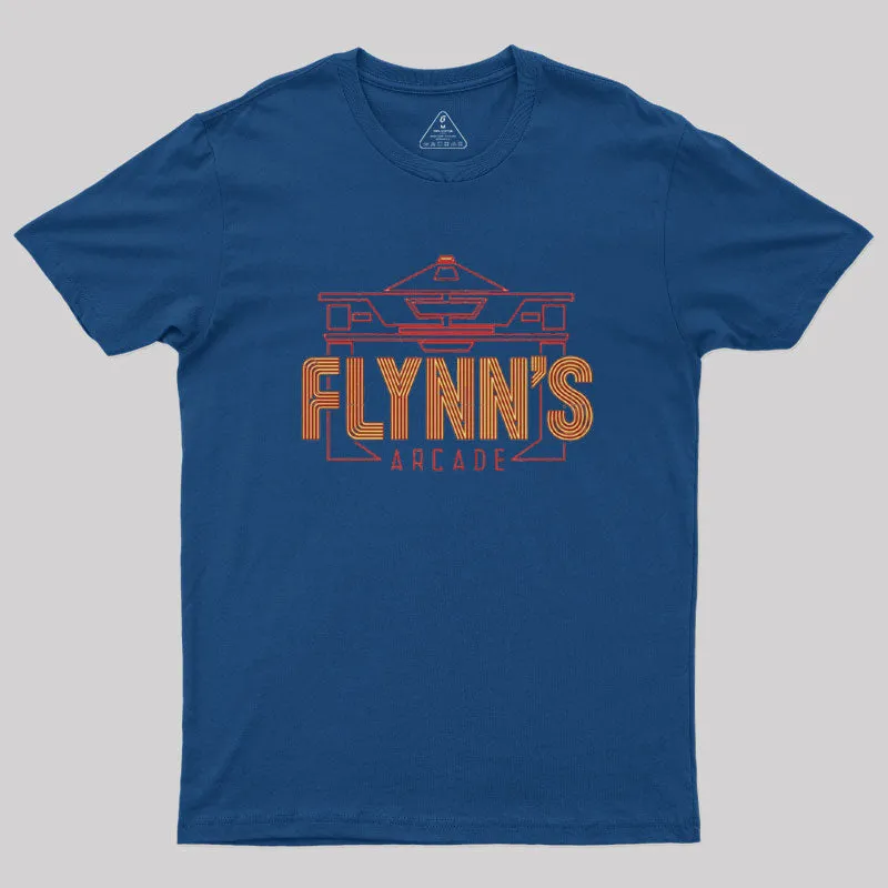 Alternative view of Flynn's Arcade Line Geek T-Shirt