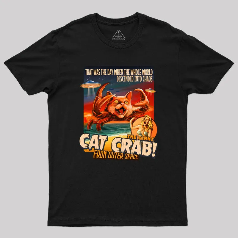 The Giant Cat Crab Geek T-Shirt - Image 2