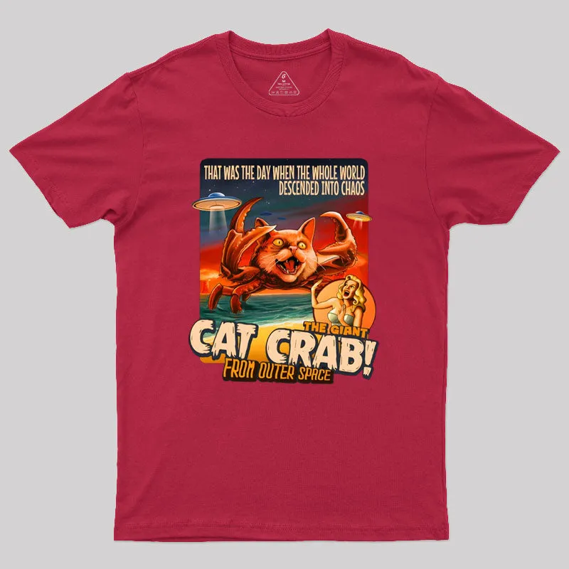 The Giant Cat Crab Geek T-Shirt - Image 5