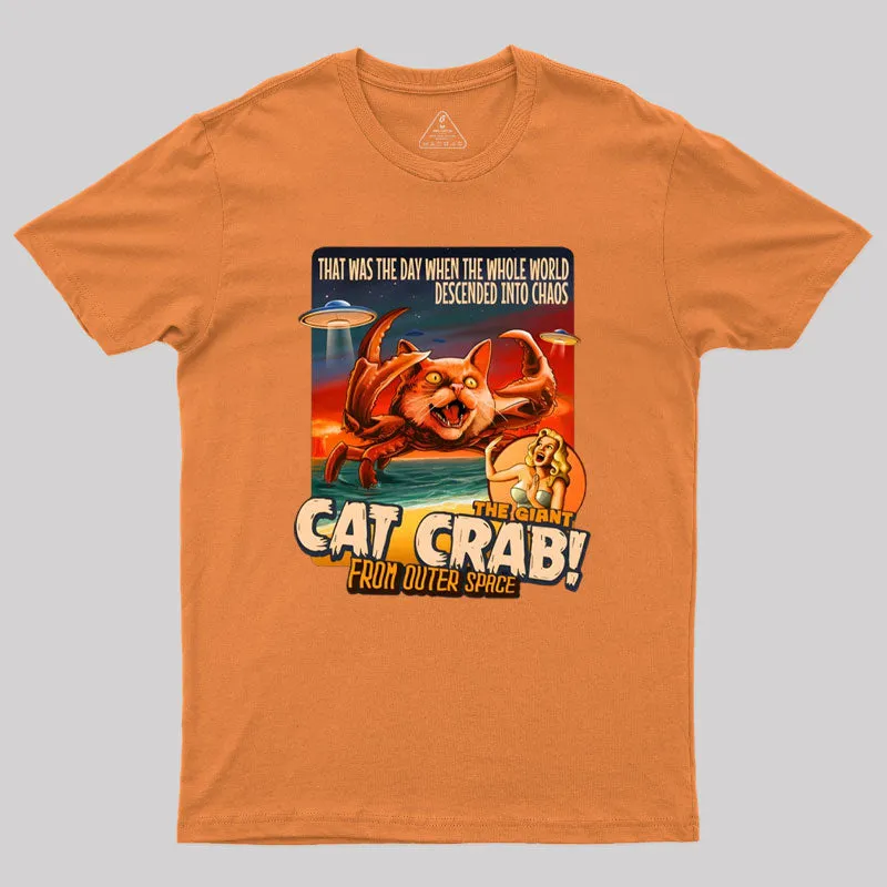 The Giant Cat Crab Geek T-Shirt - Image 7