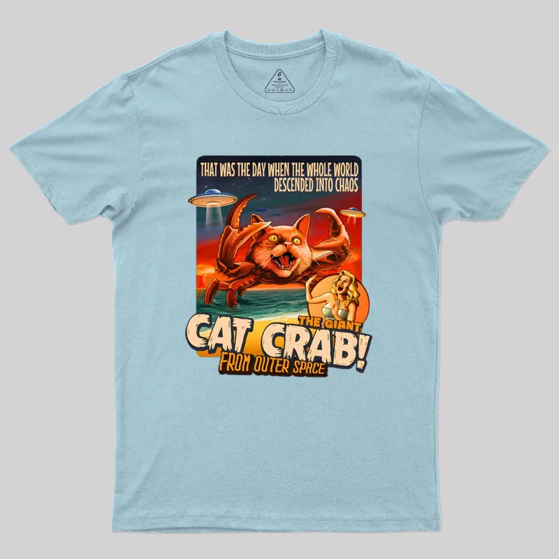The Giant Cat Crab Geek T-Shirt - Image 10