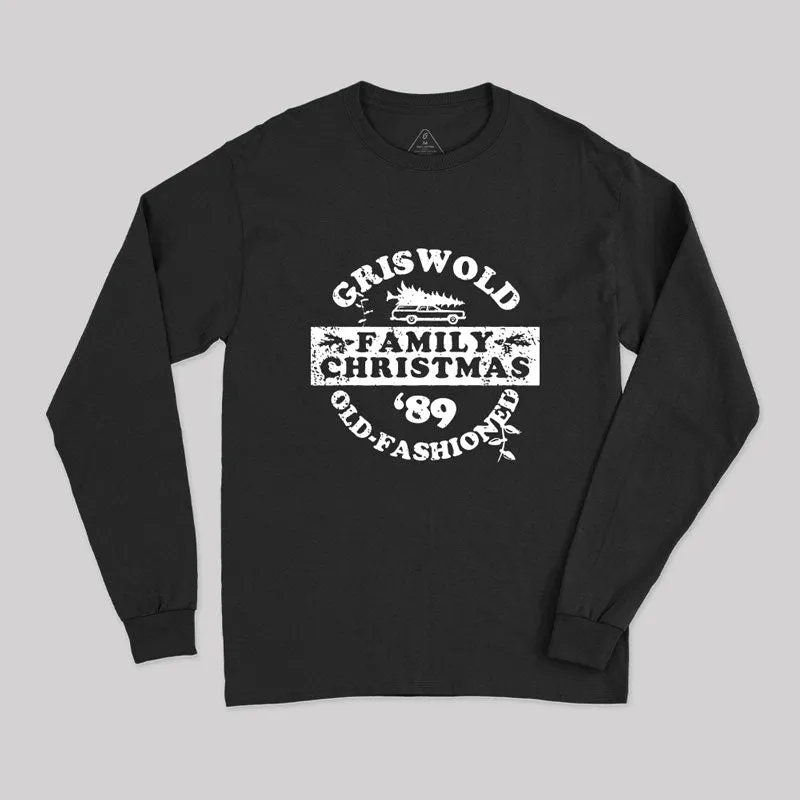 Griswold Old Fashioned Geek Long Sleeve T-Shirt - Image 3