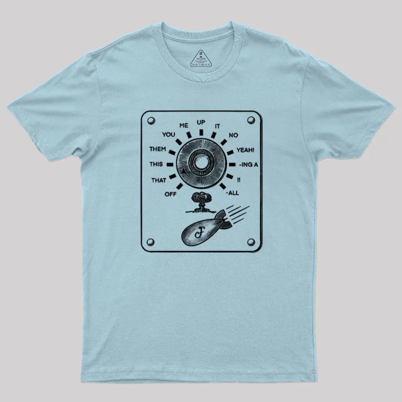 F-Bomb Selector Royal Remix T-Shirt - Image 8