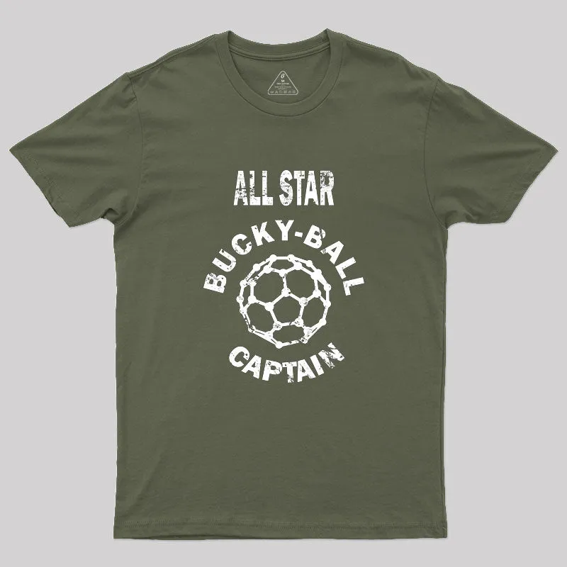 All Star Bucky Ball Captain Geek T-Shirt