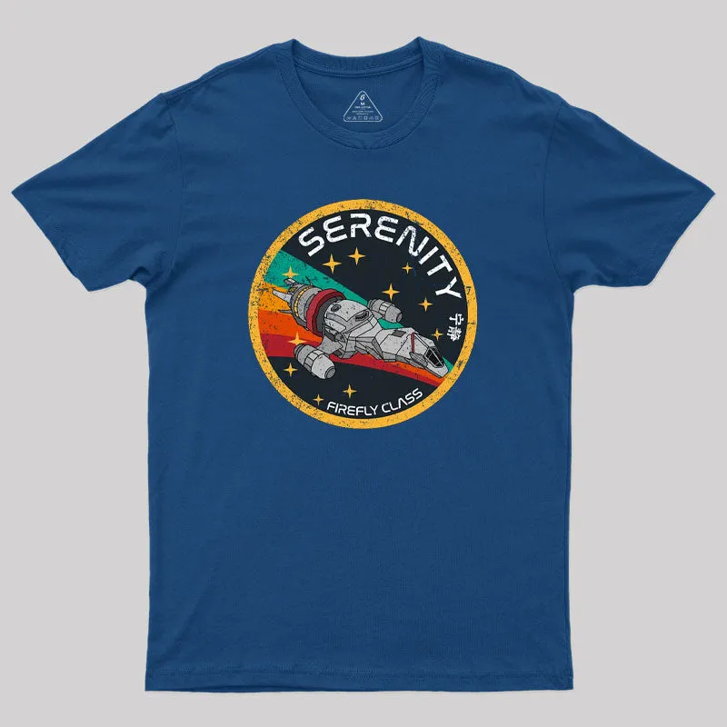 Alternative view of Serenity Firefly Class Geek T-Shirt