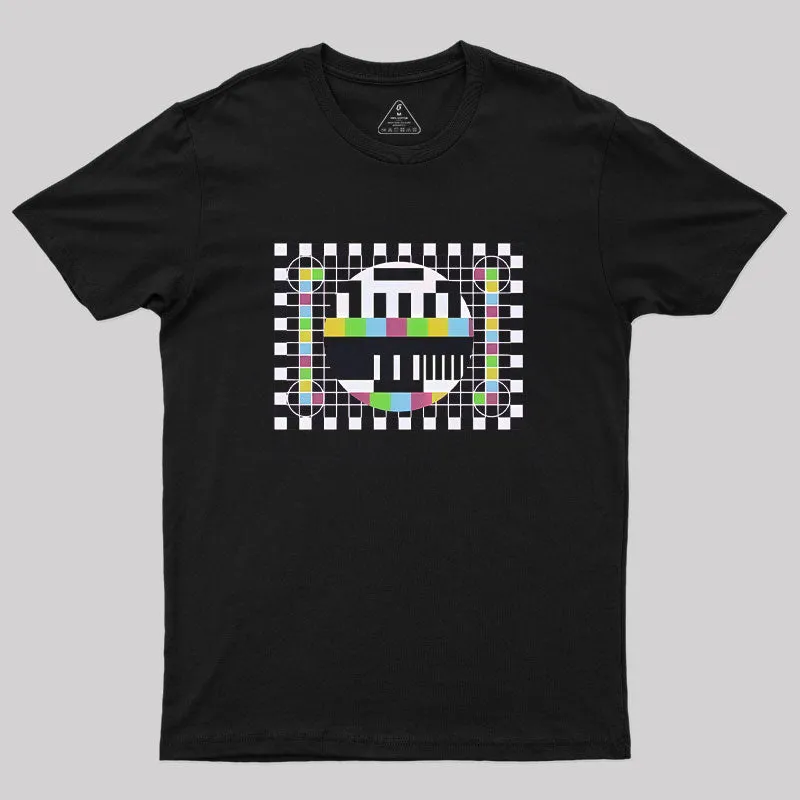 Alternative view of Sheldon's Test Pattern Geek T-Shirt