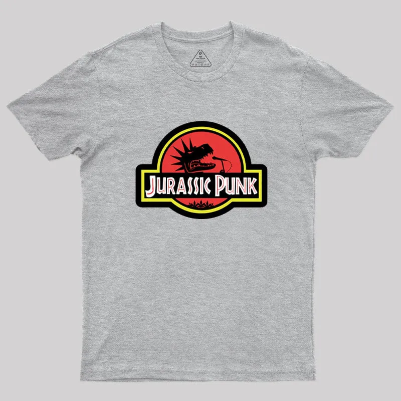 Jurassic Rock Geek T-Shirt - Image 4