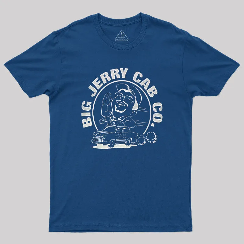 Big Jerry Cab Co Geek T-Shirt - Image 2