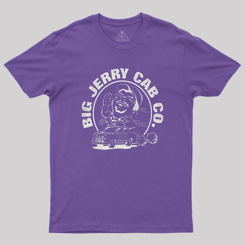 Big Jerry Cab Co Geek T-Shirt - Image 5