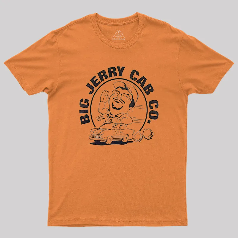 Big Jerry Cab Co Geek T-Shirt - Image 6