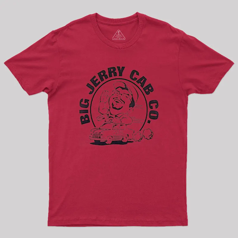 Big Jerry Cab Co Geek T-Shirt - Image 8