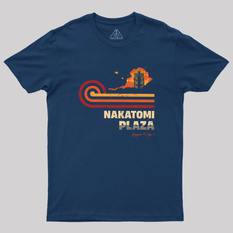 Alternative view of Retro Vintage Nakatomi Geek T-Shirt