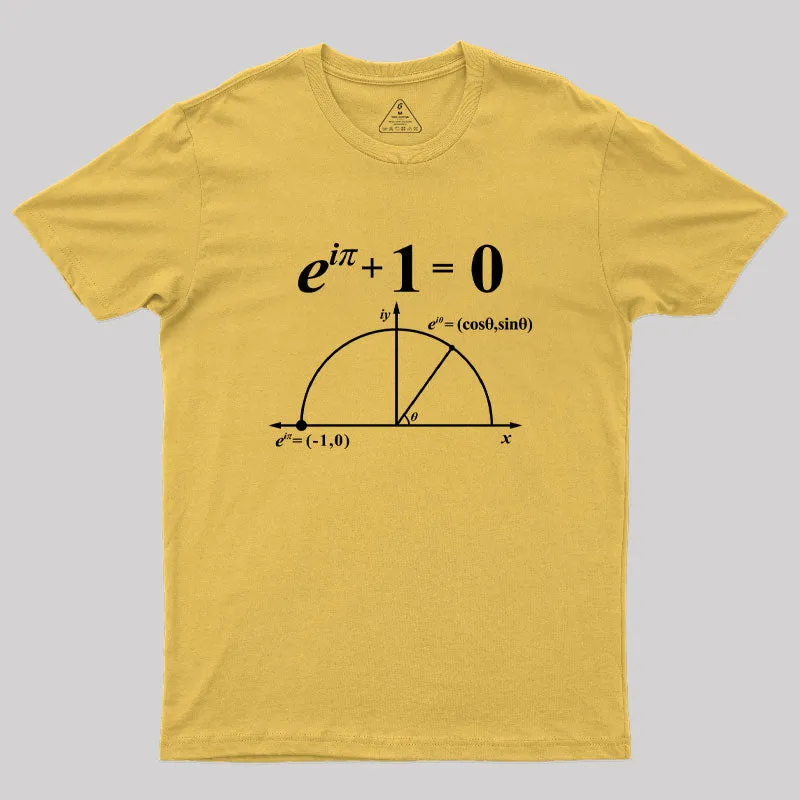 Euler's Identity Geek T-Shirt - Image 8