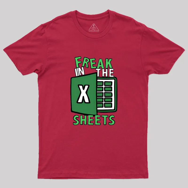 Freak In The Sheets Geek T-Shirt - Image 5