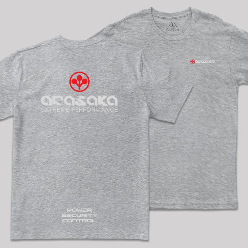 Arasaka Front and Back Printed Geek T-Shirt - Image 4