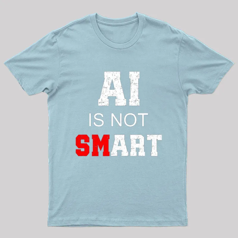 AI Skeptic Tee on Men's Organic T-Shirt - Image 5