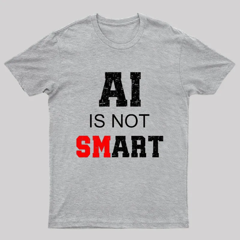 AI Skeptic Tee on Men's Organic T-Shirt - Image 6