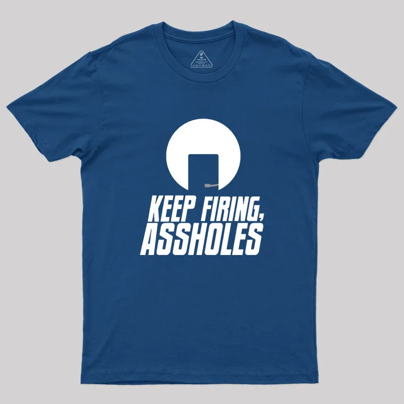 Alternative view of Spaceballs: Keep Firing Geek T-Shirt