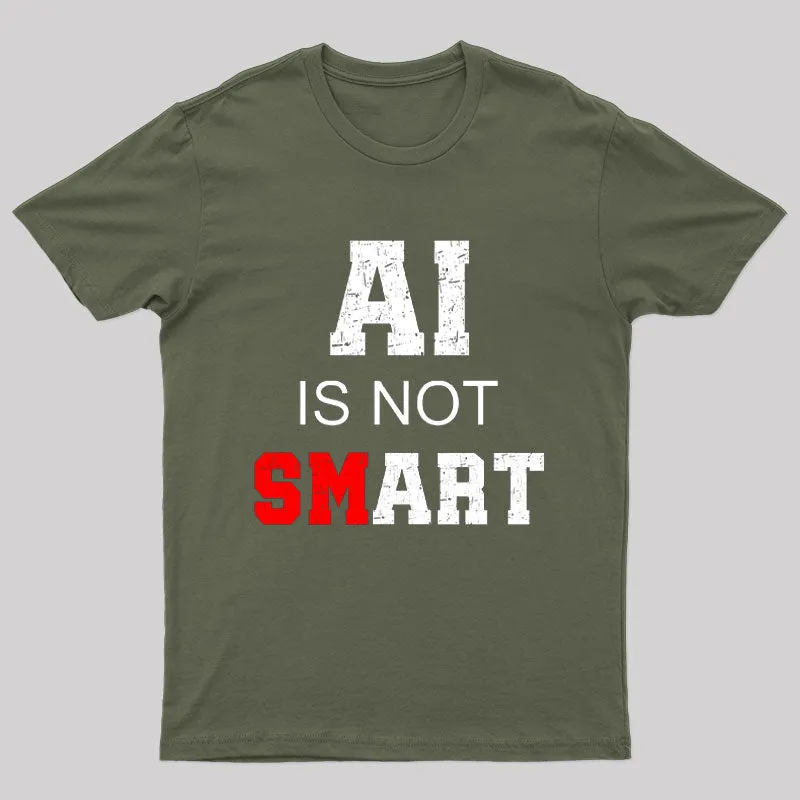 AI Skeptic Tee on Men's Organic T-Shirt