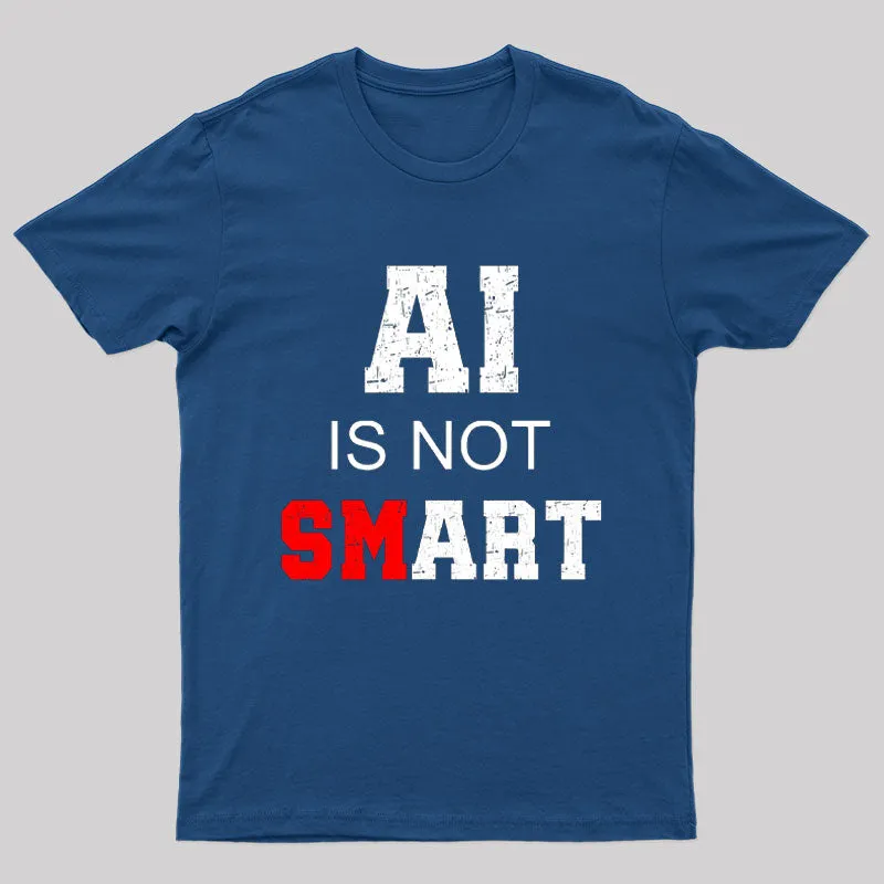 AI Skeptic Tee on Men's Organic T-Shirt - Image 2
