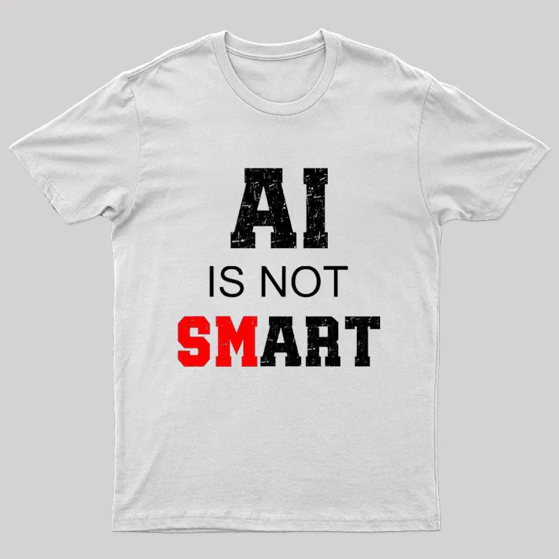 AI Skeptic Tee on Men's Organic T-Shirt - Image 7