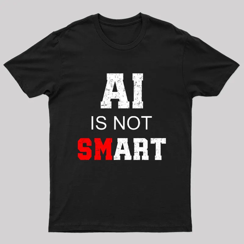 AI Skeptic Tee on Men's Organic T-Shirt - Image 3