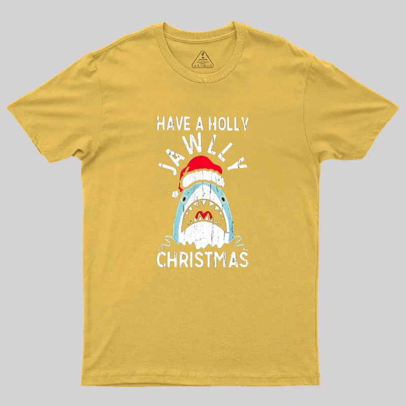 Have A Holly Jawly Christmas Geek T-Shirt - Image 6