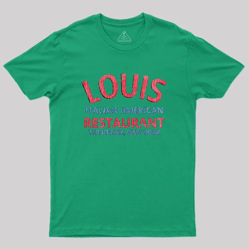 Louis Restaurant Godfather Geek T-Shirt - Image 8