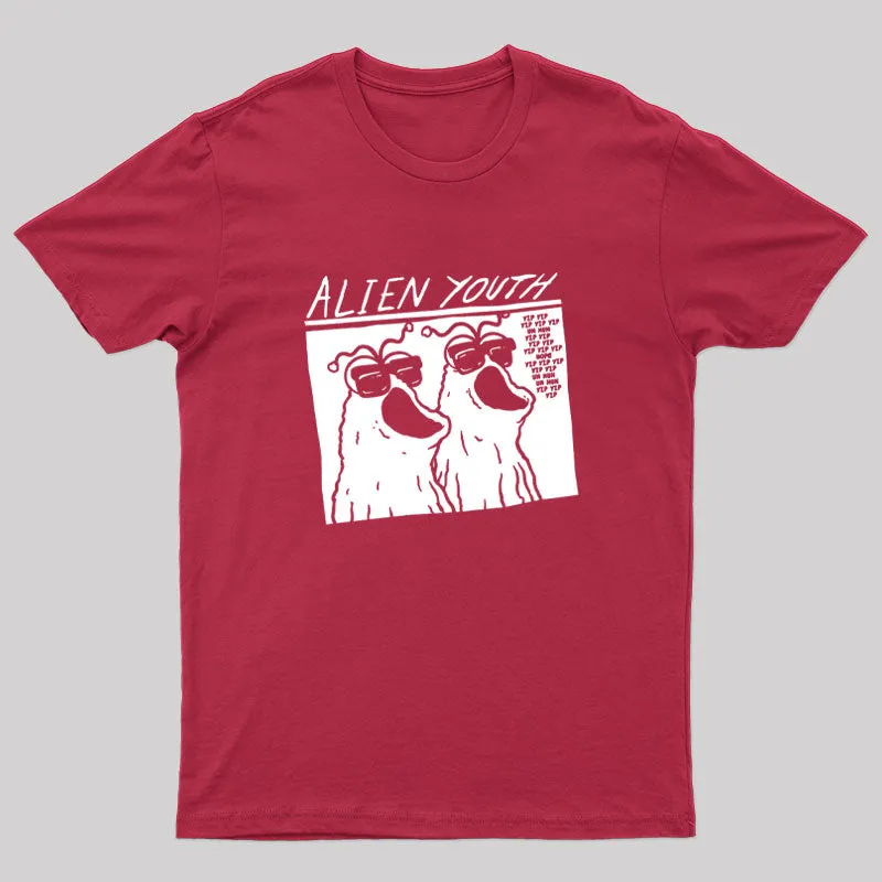 Alien Youth Geek T-Shirt - Image 5