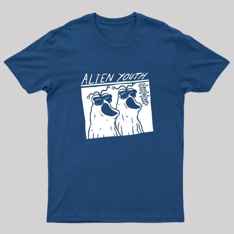 Alien Youth Geek T-Shirt - Image 2