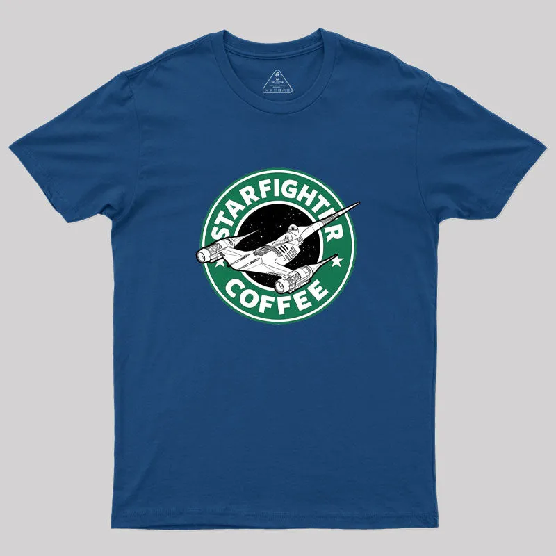 Alternative view of Starfighter Coffee Geek T-Shirt