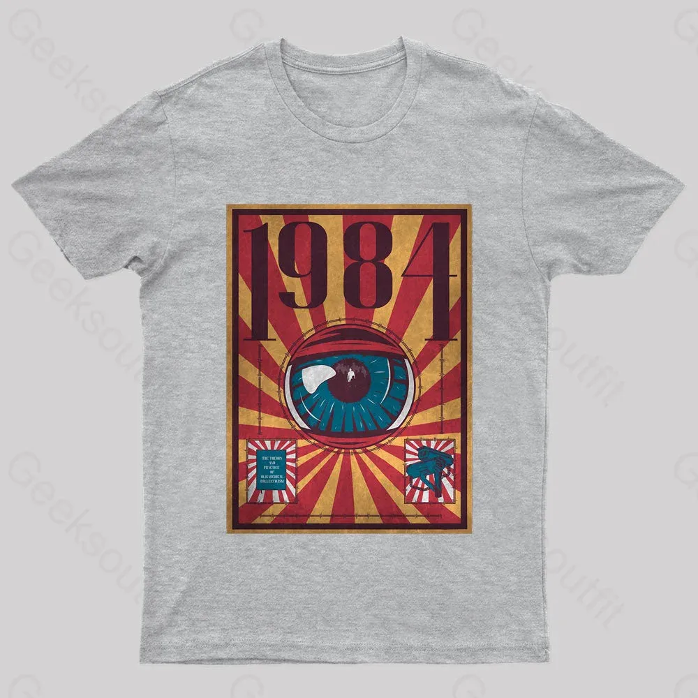 1984 Dystopia Geek T-Shirt - Image 6