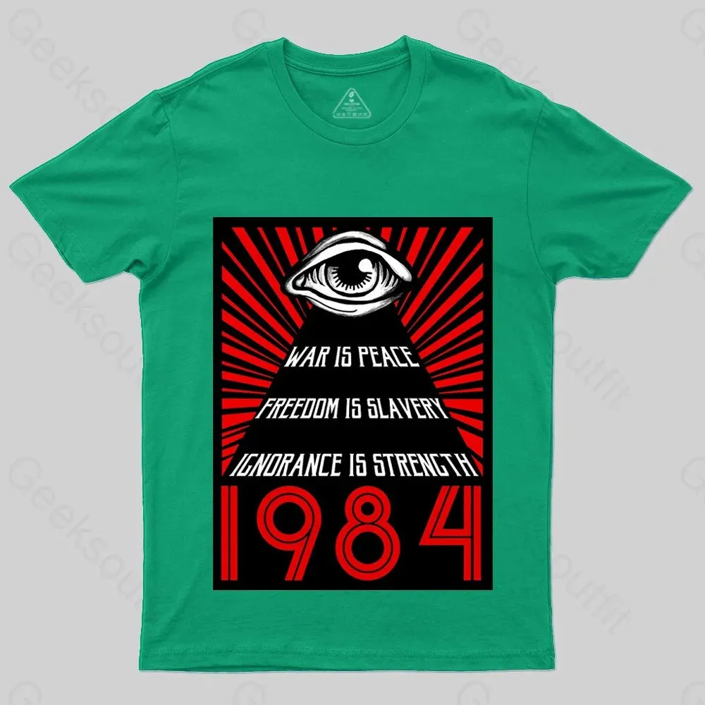 1984 Orwell Geek T-shirt - Image 5